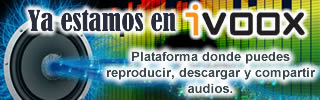 Ya estamos en IVOOX. Plataforma donde puedes reproducir, descargar y compartir audios.