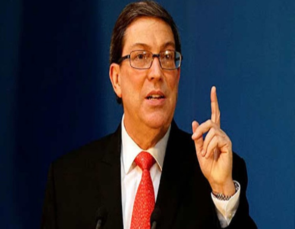 Rechaza Bruno Rodríguez palabras de Secretario de Estado de EE.UU.