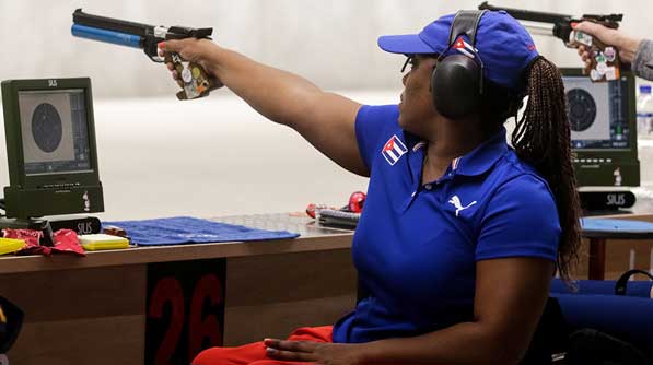 Paratiradora cubana logra hacer su primera marca mínima en Copa del Mundo