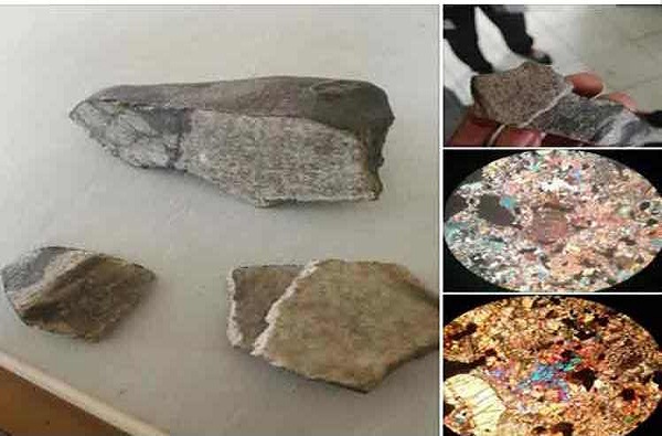 Primeras imágenes al microscopio de meteorito caído en occidente cubano