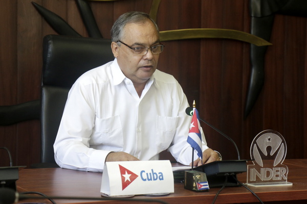 Participa Presidente del INDER en Asamblea General del Consejo Iberoamericano del Deporte