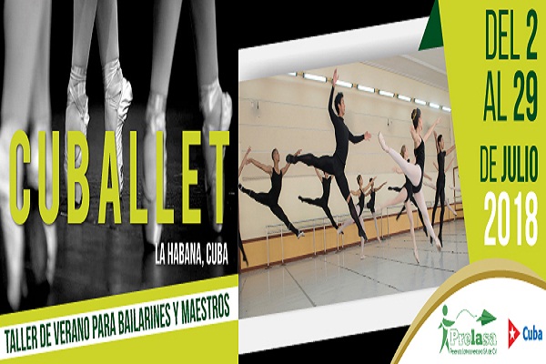 ProDanza anuncia novedades para Cuballet 2018