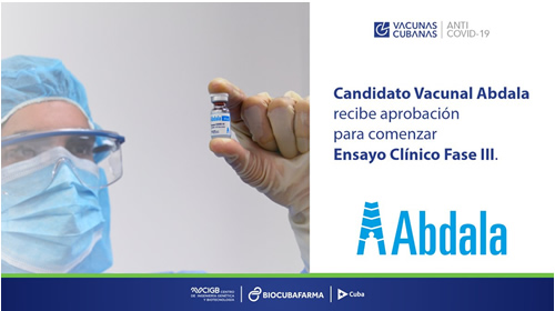 Aprueban Fase III de ensayo clínico para candidato vacunal Abdala contra la COVID-19