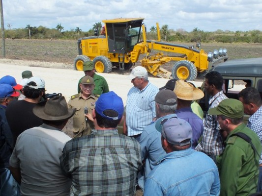 Aprecia Guillermo García Frías avances de programas agropecuarios en Camagüey (+ Fotos)