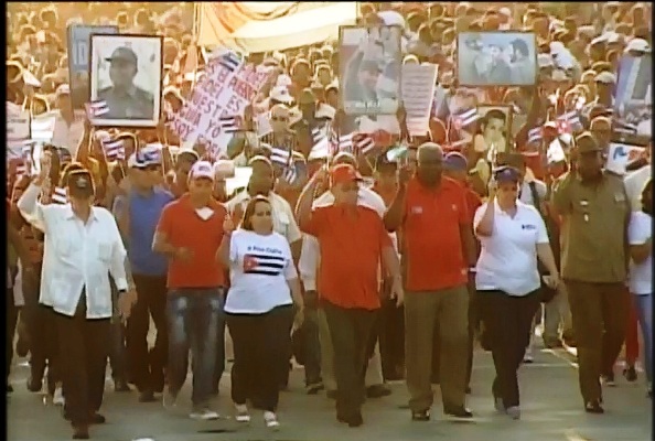Santiago de Cuba protagoniza histórica celebración proletaria