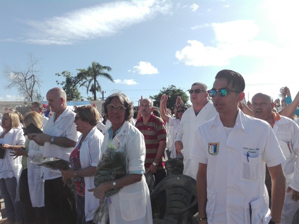  Galenos de la provincial en acto por el Día de la Medicina Latinoamericana 