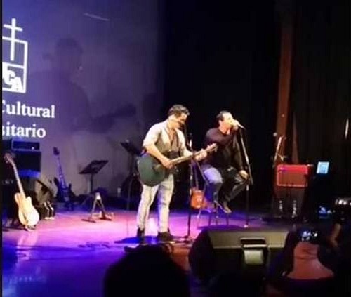 Dúo cubano Buena Fe volvió a conquistar a los salvadoreños