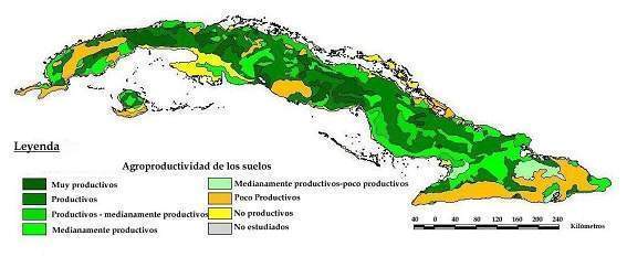 Presentan primer mapa agrícola elaborado en Cuba