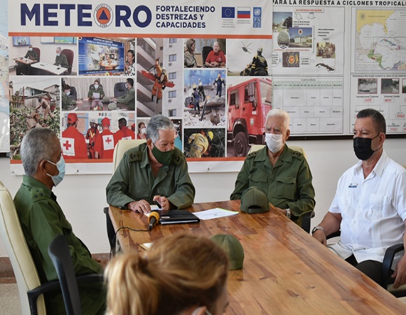 Finaliza en Cuba ejercicio de la Defensa Civil Meteoro 2021