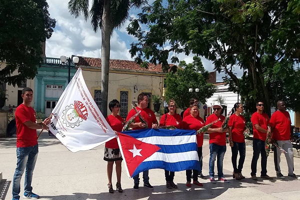 Delegación camagüeyana a la I Conferencia Nacional del SIndicato de Trabajadores de la Cultura.