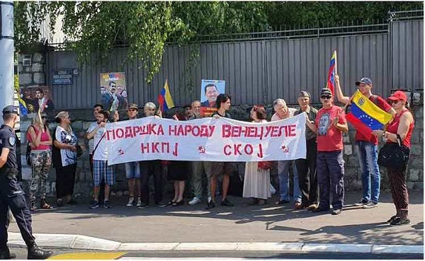 Activistas de Serbia expresan su solidaridad con Cuba y Venezuela