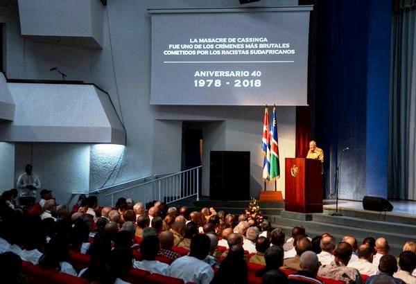 Desatacan papel de internacionalistas cubanos para impedir masacre mayor en Cassinga