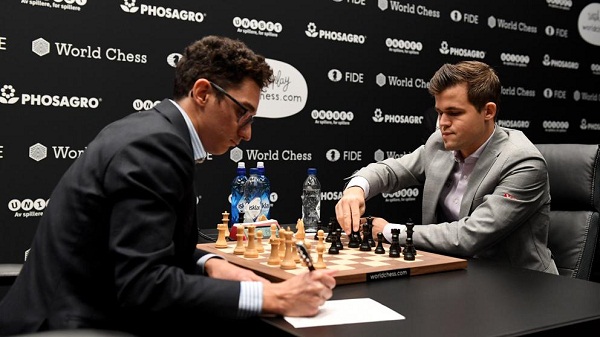 Carlsen y Caruana a partidas semirrápidas por corona de Ajedrez