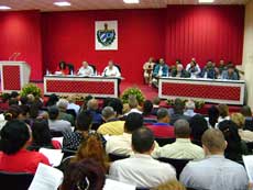 Analizan en Camagüey quehacer económico y social