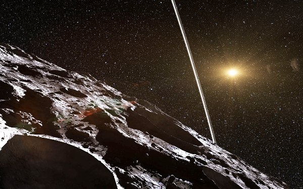 Identifican el primer asteroide “exiliado” del Sistema Solar
