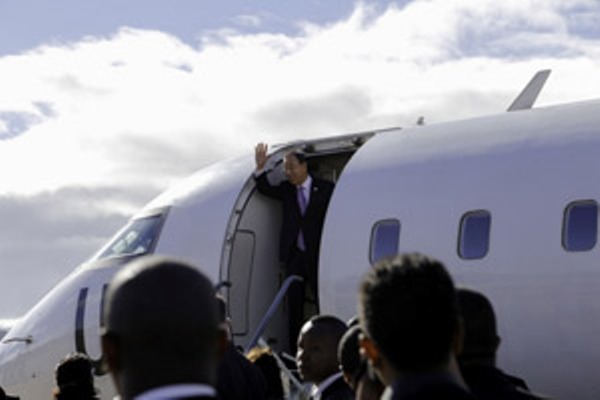 Ban Ki-moon realiza visita oficial a Madagascar