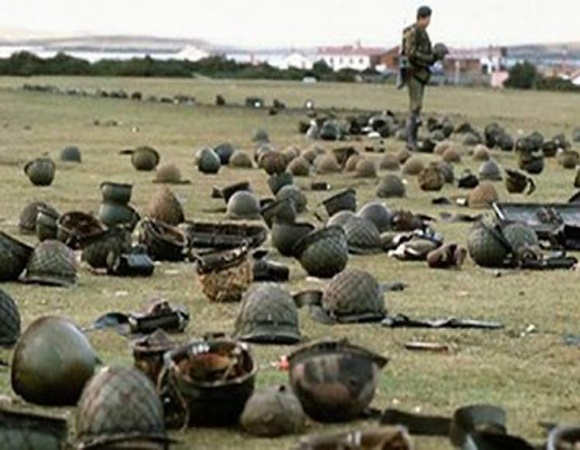 Argentinos rememoran aniversario 39 de la guerra de las Malvinas