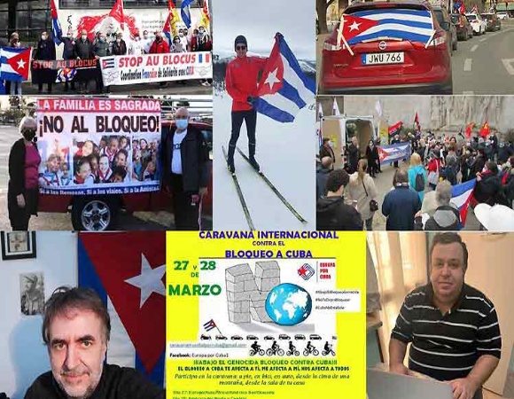 Resaltan en Europa movilización mundial contra bloqueo a Cuba