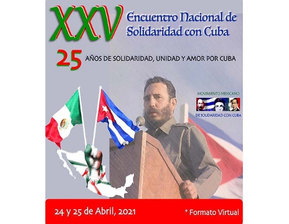 Inaugurarán hoy XXV Encuentro Nacional de Solidaridad con Cuba en México