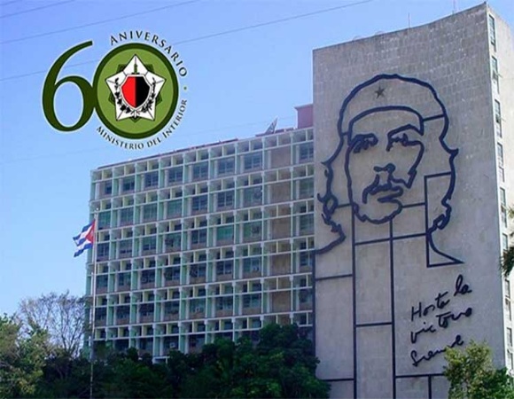 Cuba celebra aniversario 60 de fundado el Ministerio del Interior