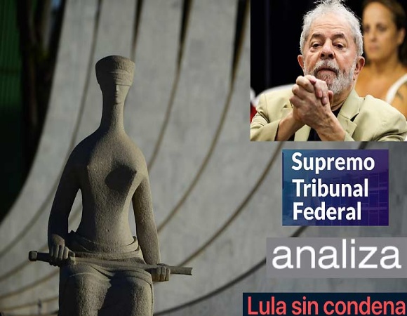Retoma Supremo Tribunal Federal de Brasil  juicio sobre condenas anuladas a Lula