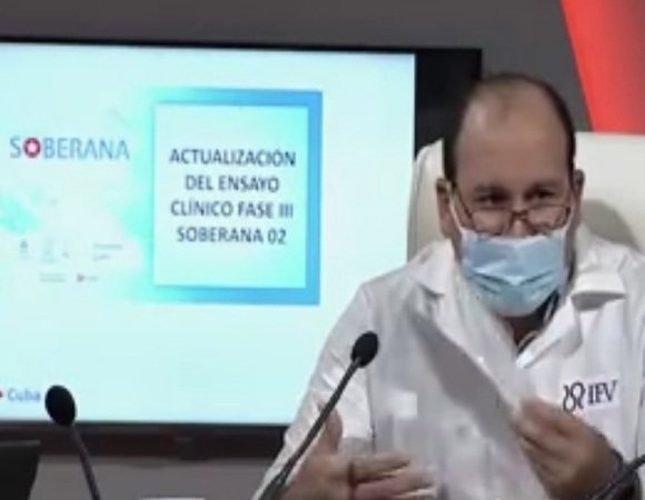 Ensayo fase III de Soberana 02 va rumbo a demostrar su eficacia