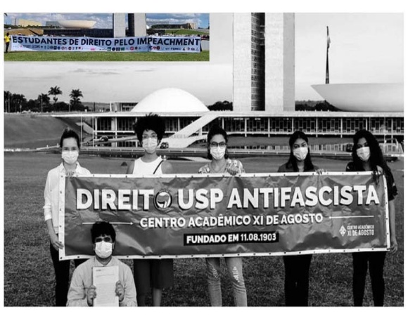 Piden estudiantes de Derecho en universidades brasileñas destitución de Bolsonaro