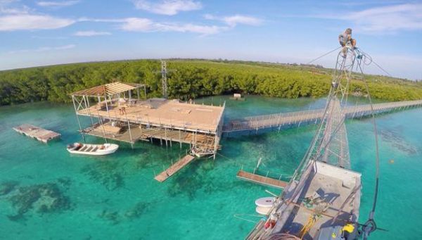 Primer Cable esquí de Cuba funcionará en Cayo Guillermo