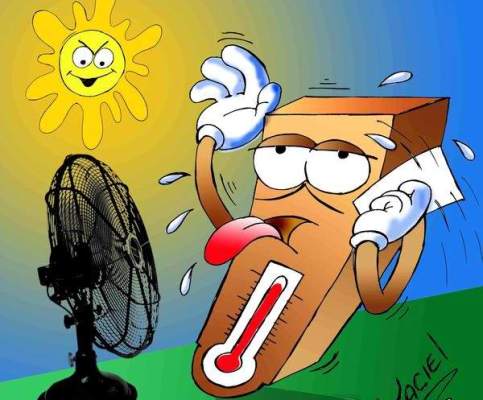 Altas temperaturas y aisladas precipitaciones en Camagüey