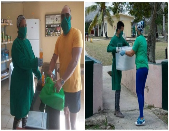 Participan trabajadores de campismos en Camagüey en enfrentamiento a la COVID-19