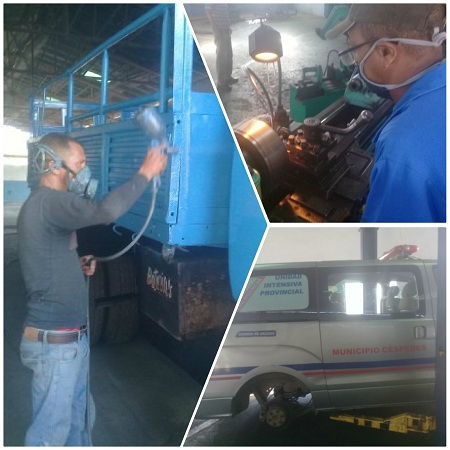 Innovadores de Empresa Integral de Servicios Automotores en Camagüey contribuyen a sustituir importaciones
