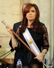 Asume Cristina Fernández segundo mandato de Argentina