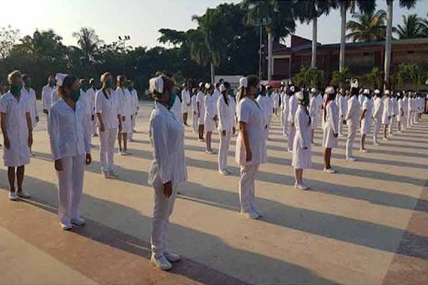 Brigada cubana de Enfermería apoyará en Barbados enfrentamiento a la pandemia
