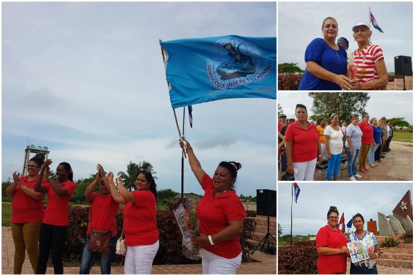 Celebran aniversario 59 de la Federación de Mujeres Cubanas en municipio camagüeyano destacado