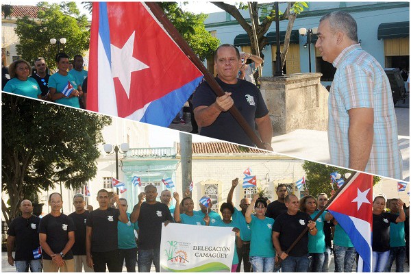 Abanderan delegación camagüeyana a Conferencia Nacional del Sindicato de Trabajadores Azucareros Abanderan delegación camagüeyana a Conferencia Nacional del Sindicato de Trabajadores Azucareros