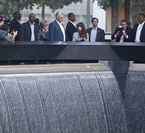 Visita Presidente cubano memorial del 11 de septiembre en Nueva York (+ Fotos)