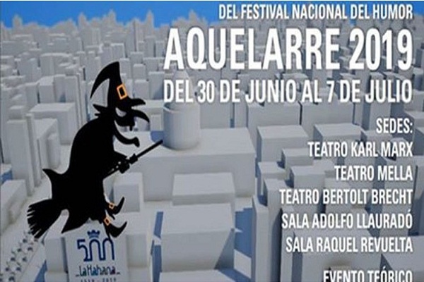 Fiesta del humor Aquelarre entre popuestas del verano en Cuba