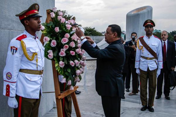Ethiopian President Pays Tribute to Cuba's National Hero Jose Marti