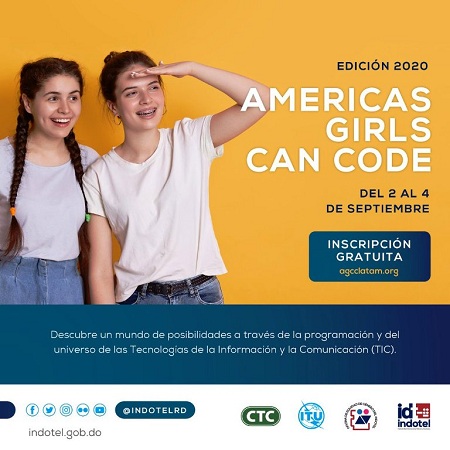 Participan Joven Club de Camagüey en evento internacional Americas Girls Can Code