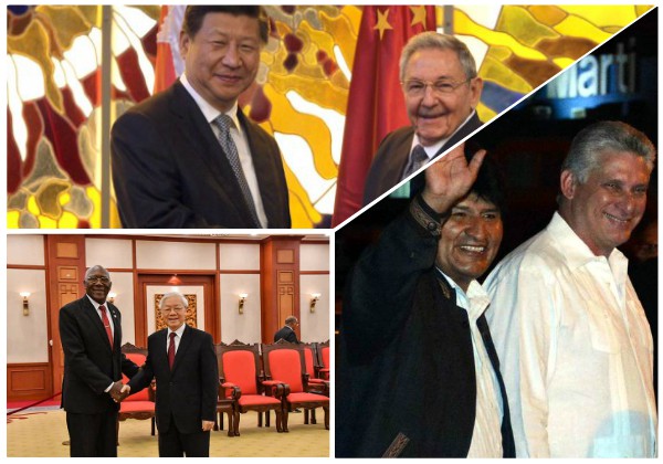 Mandatarios de Bolivia, China y Vietnam felicitan a Cuba por aniversario 60 del triunfo revolucionario
