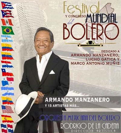 Cuba asistirá a Festival y Congreso Mundial del Bolero