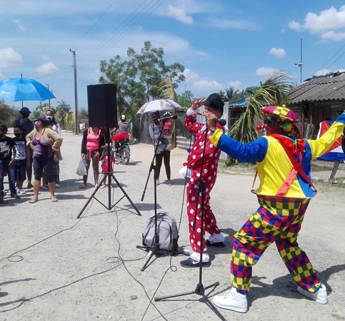 Guerrilla Cultural de instructores de arte camagüeyanos llega al municipio de Florida