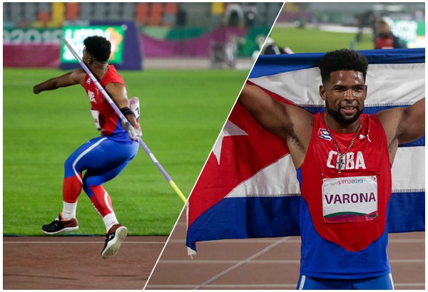 Camagüeyano Varona lanza dardo de oro en Lima