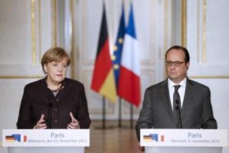 Francia y Alemania se unirán en lucha contra el terrorismo