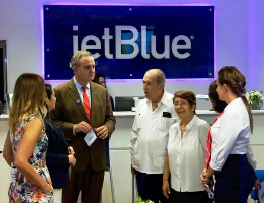 Aerolínea estadounidense JetBlue fortalece operaciones en Cuba Aerolínea estadounidense JetBlue fortalece operaciones en Cuba