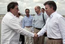 Presidente de Colombia ya está en Cuba
