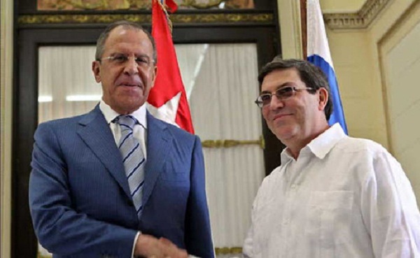Cancilleres de Cuba y Rusia dialogan sobre estrategias frente a la Covid-19