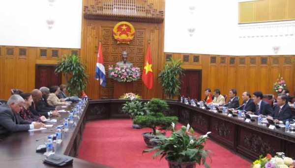 Ratifica Vietnam apoyo a Cuba en lucha contra bloqueo de EE.UU.