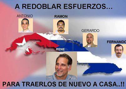 Brigada europea exige justicia para antiterroristas cubanos