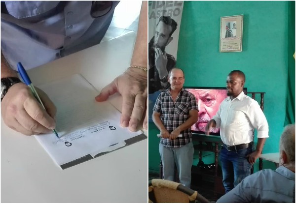 Solidaridad multiplicada en Camagüey por la libertad de Lula (+Audio y Fotos)